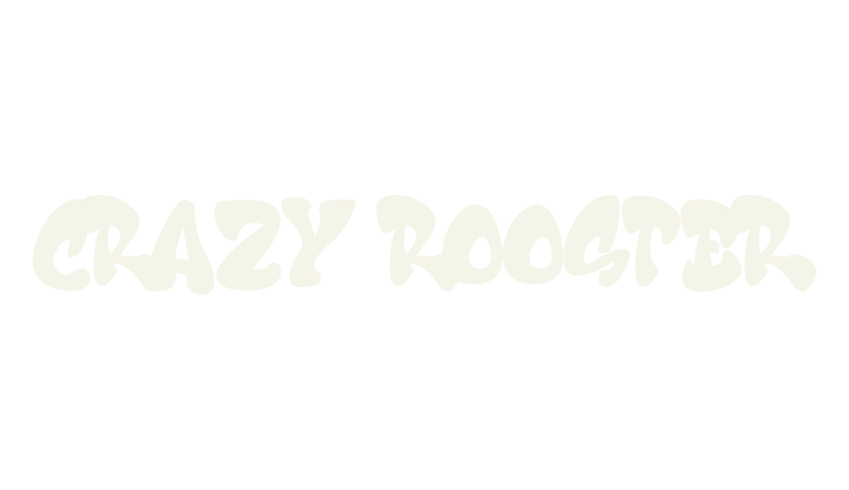 Crazy Rooster, graffiti font preview