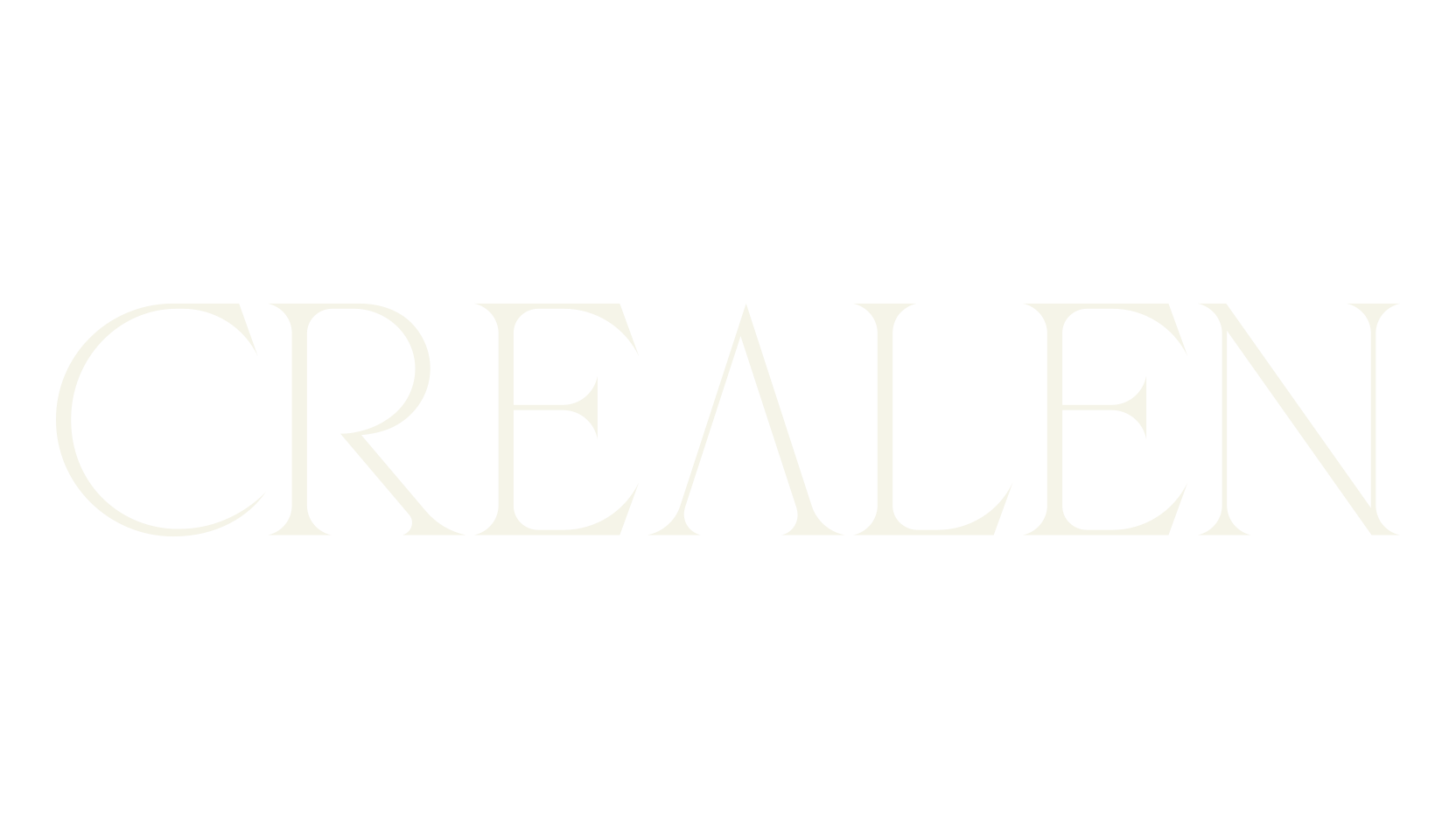 CREALEN, script font preview
