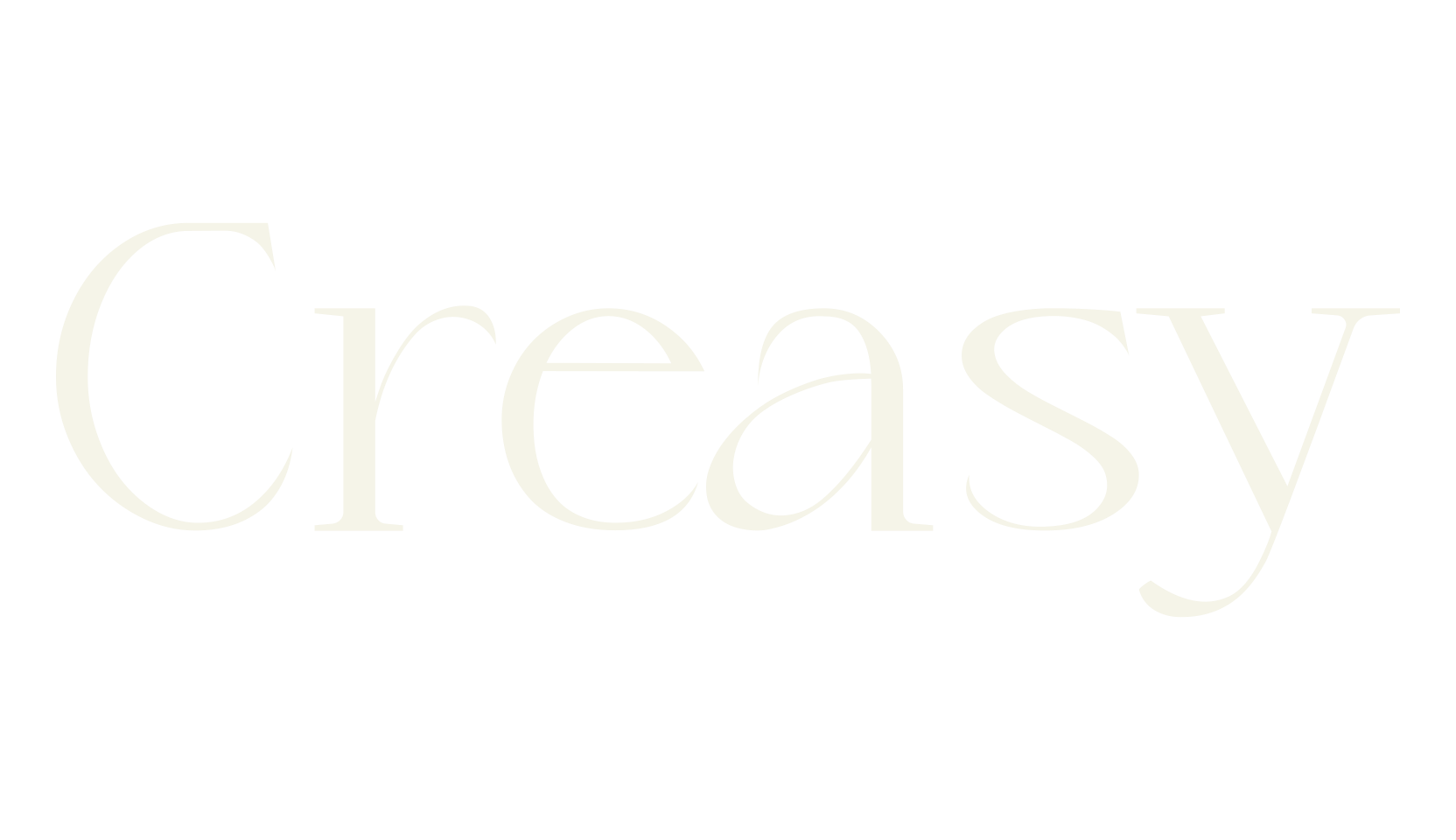 Creasy, jewelry font preview