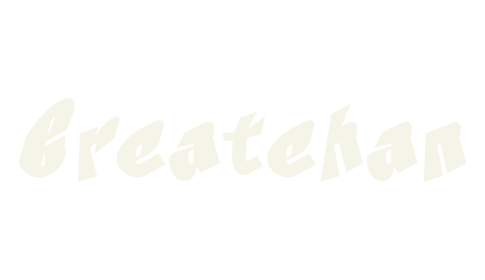 Createhan, hand lettering font preview
