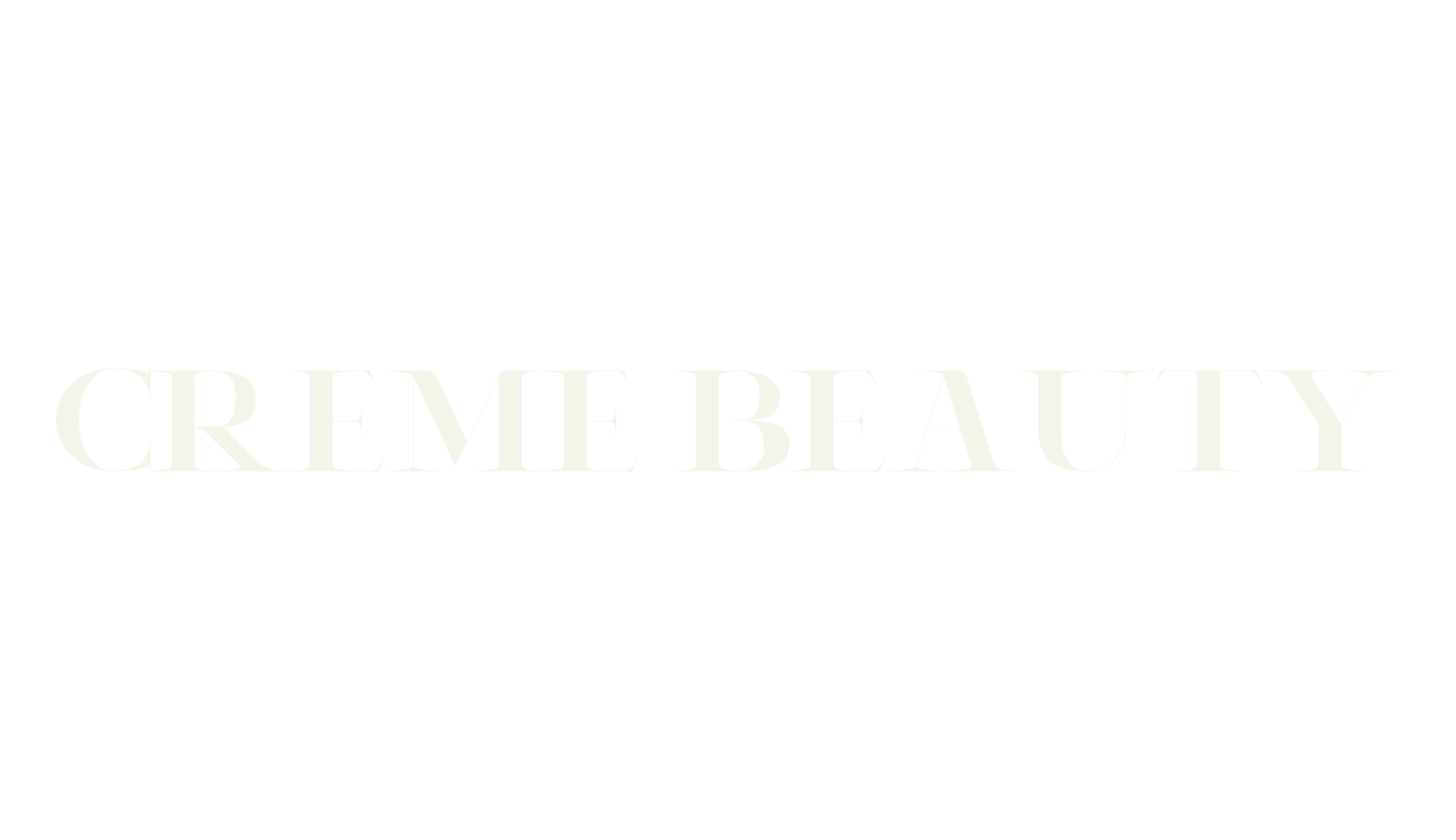 Creme Beauty, luxury font preview