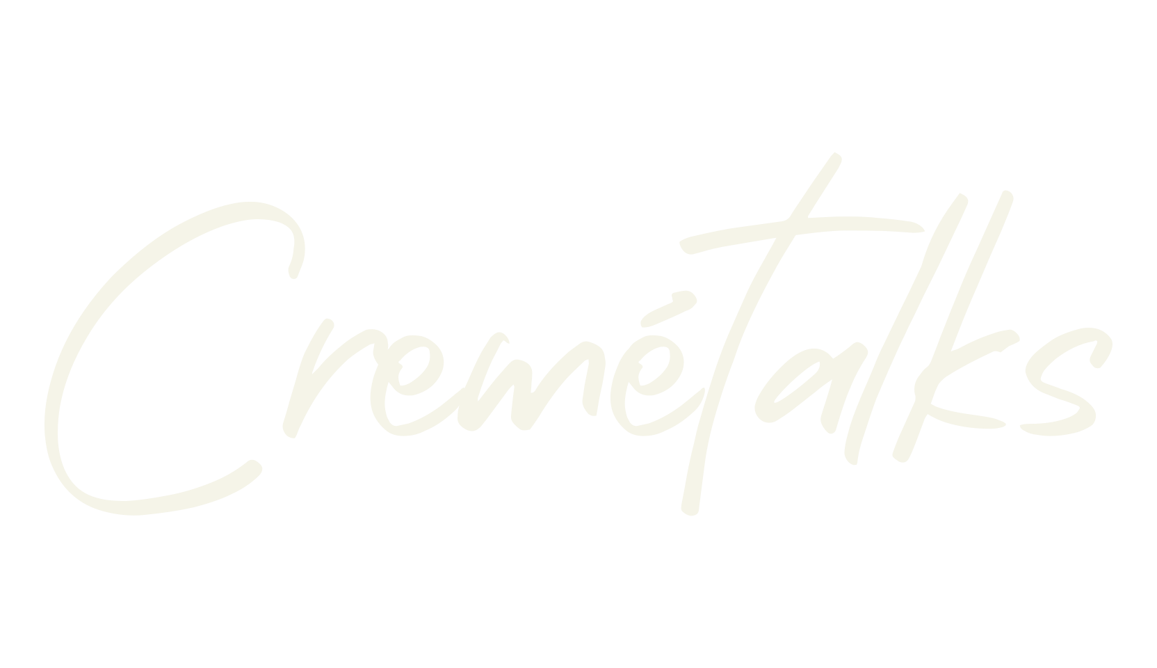 Cremétalks, wedding font preview