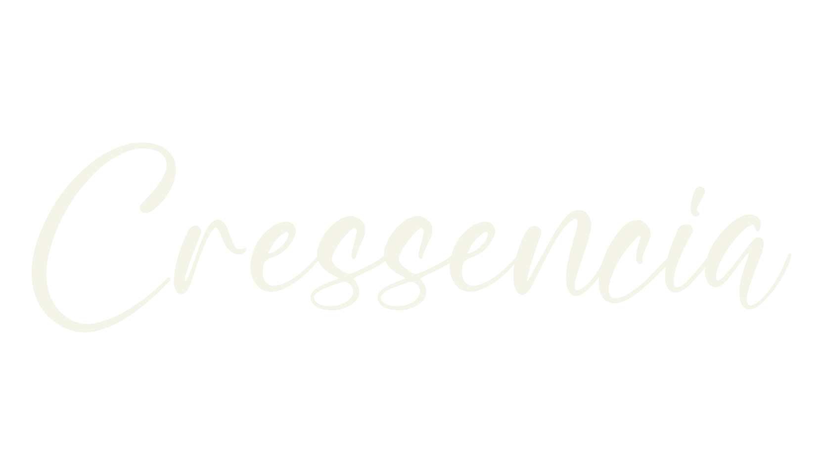 Cressencia, calligraphy font preview