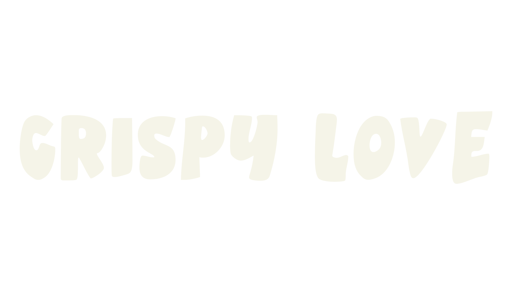 Crispy Love, hand drawn font preview