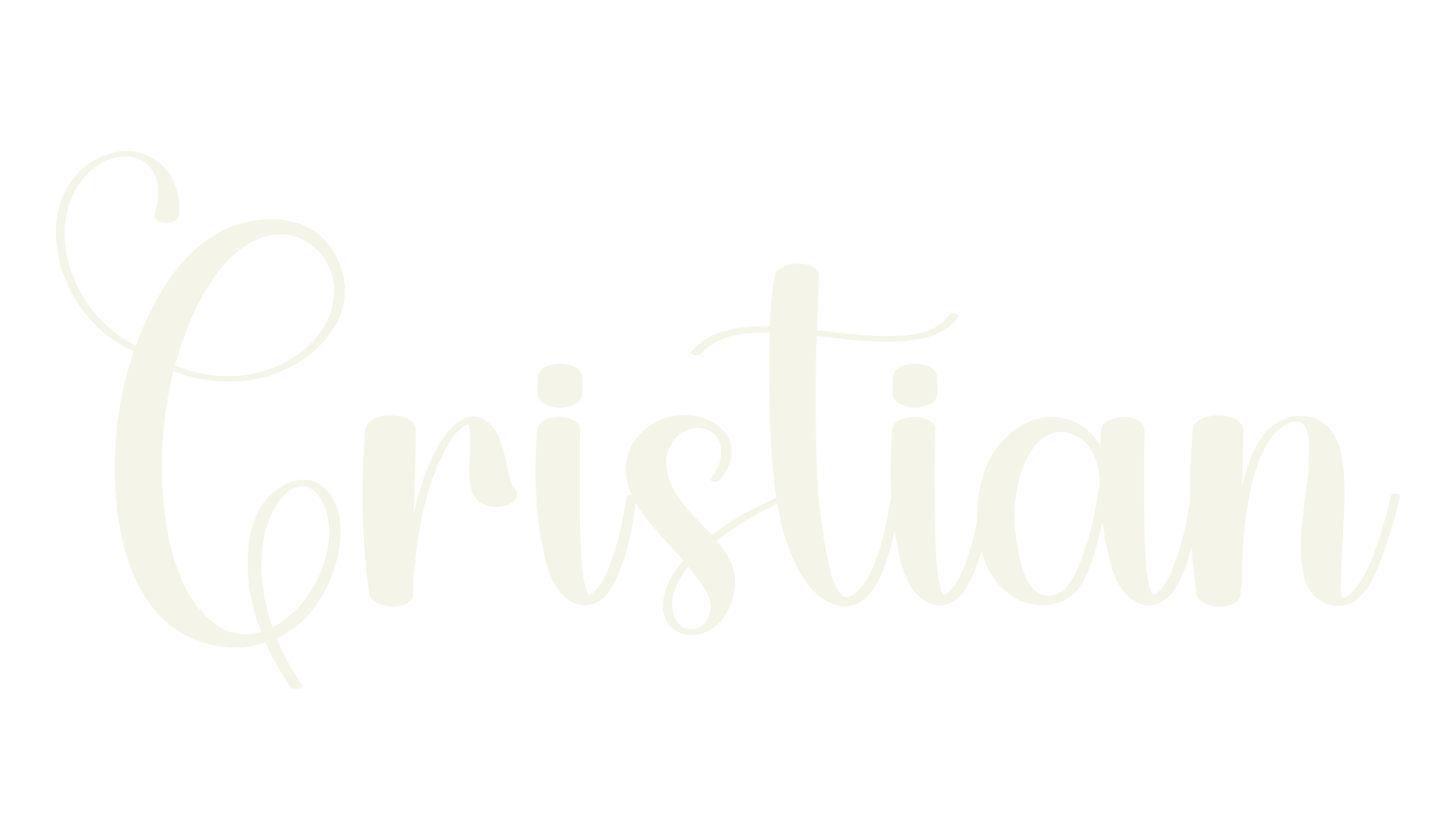 Cristian, cute font preview