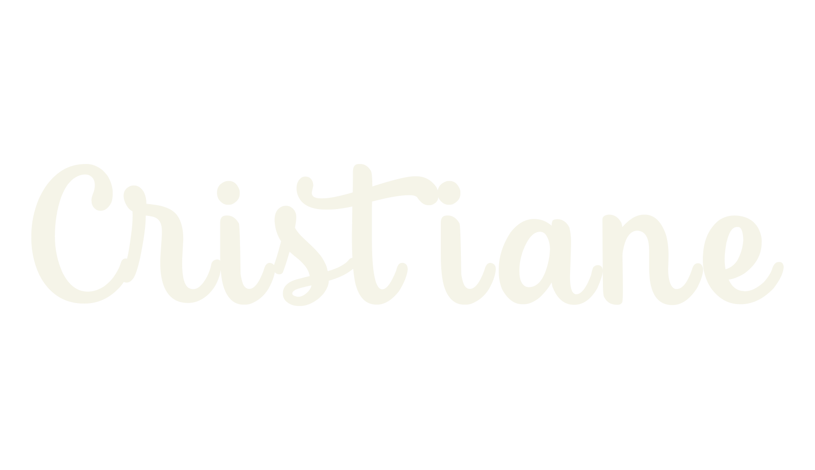Cristiane, bold font preview