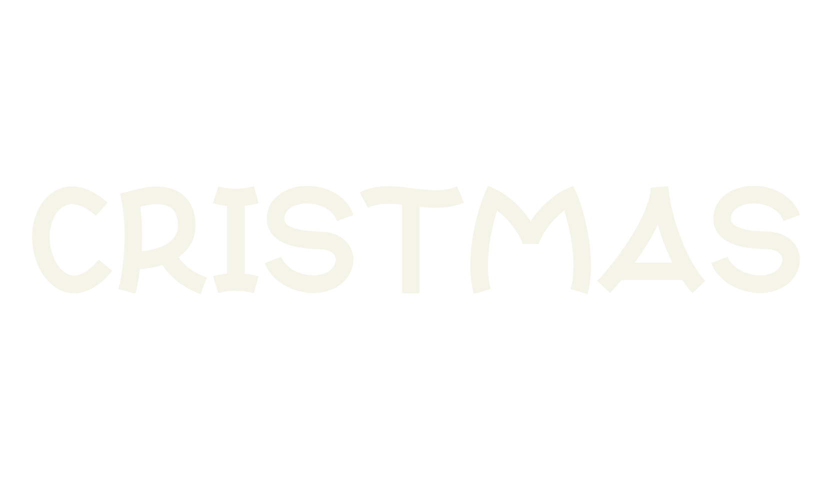CRISTMAS, christmas font preview