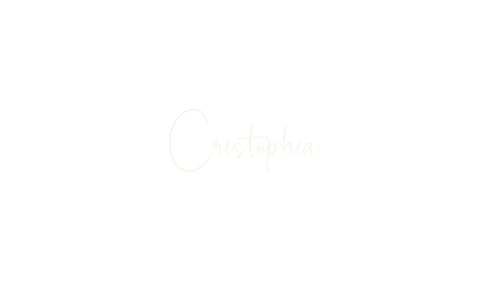 Cristophia, calligraphy font preview