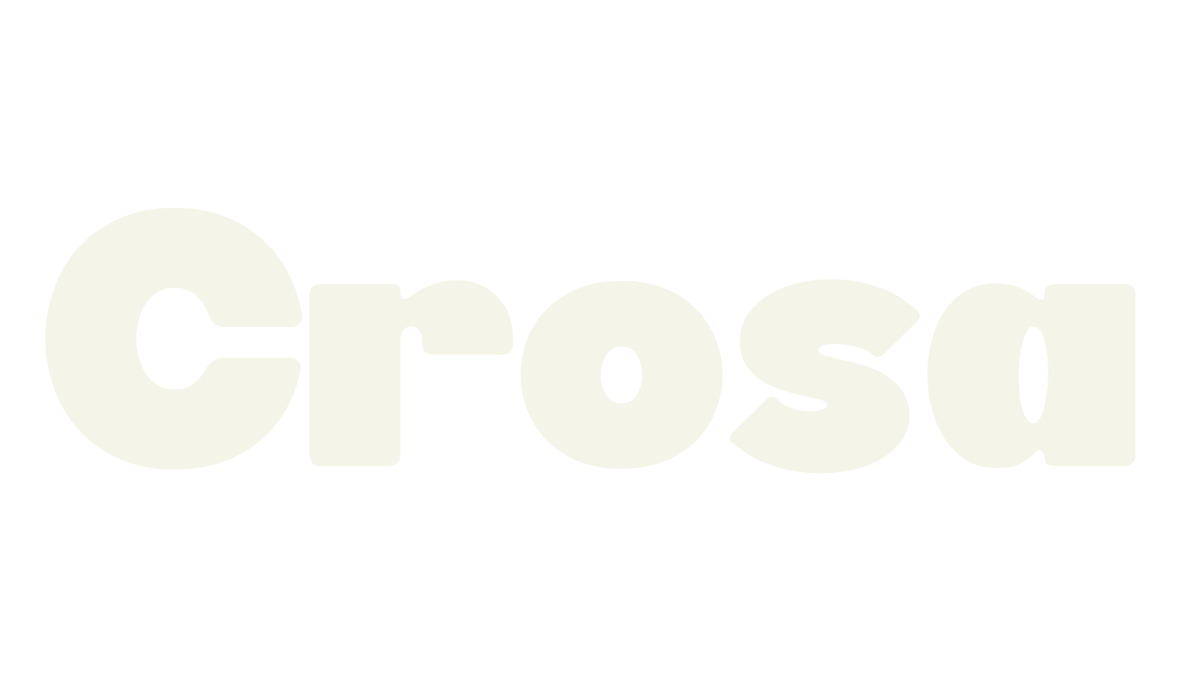 Crosa, bold font preview