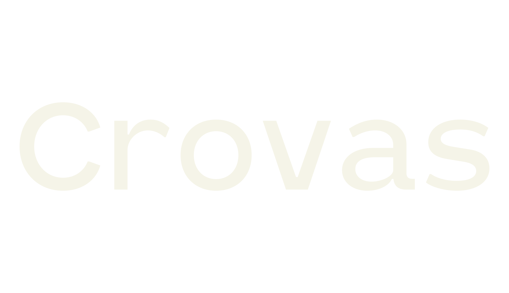 Crovas, sans serif font preview