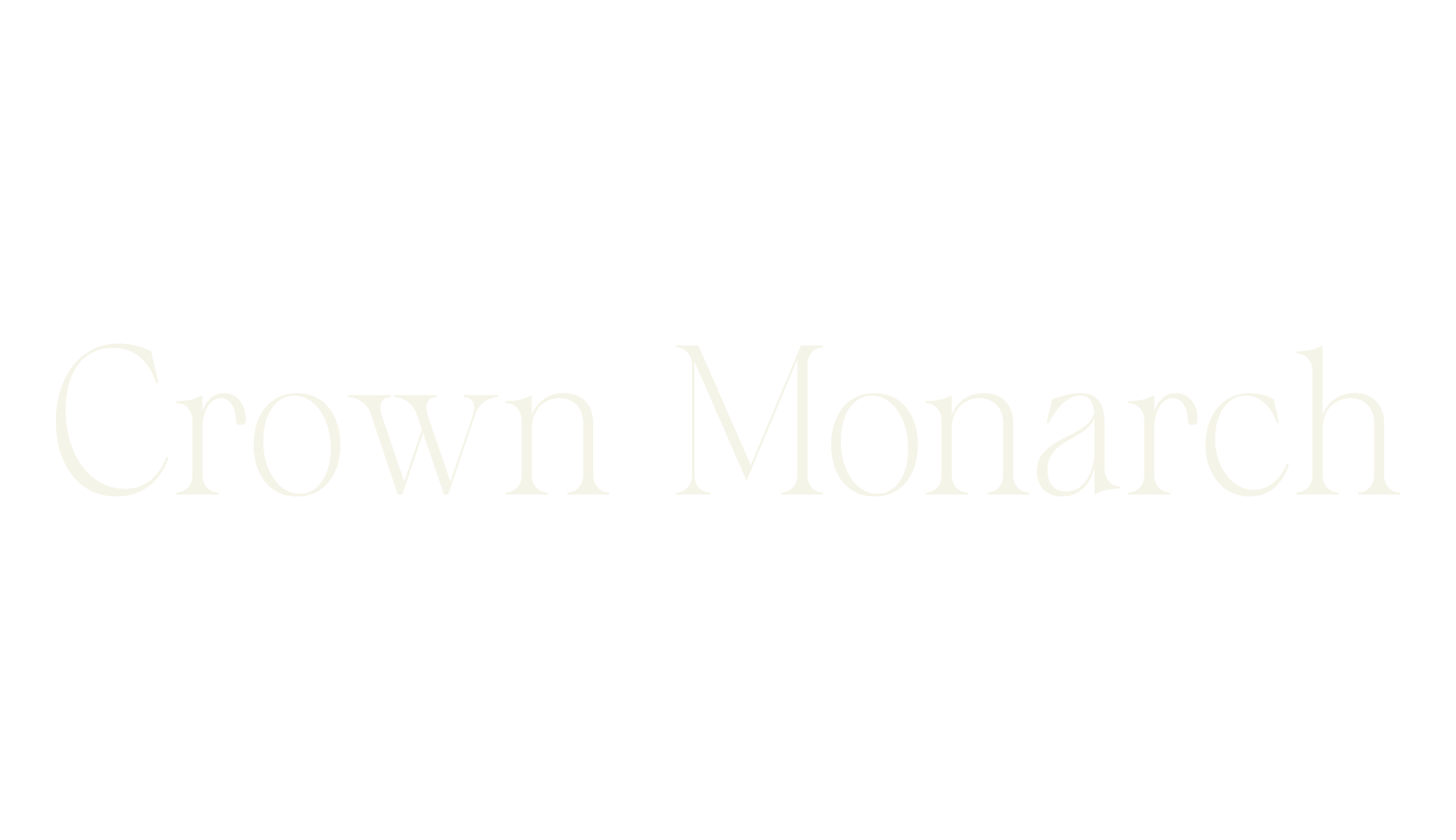Crown Monarch, serif font preview