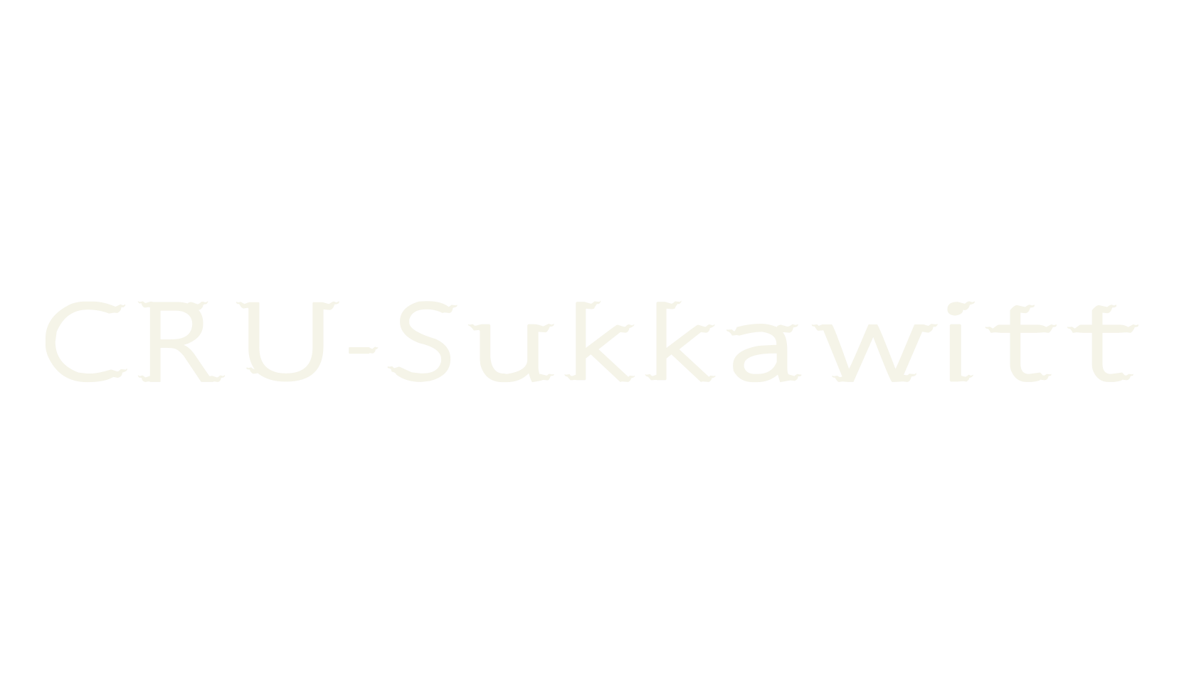 CRU-Sukkawitt, display font preview
