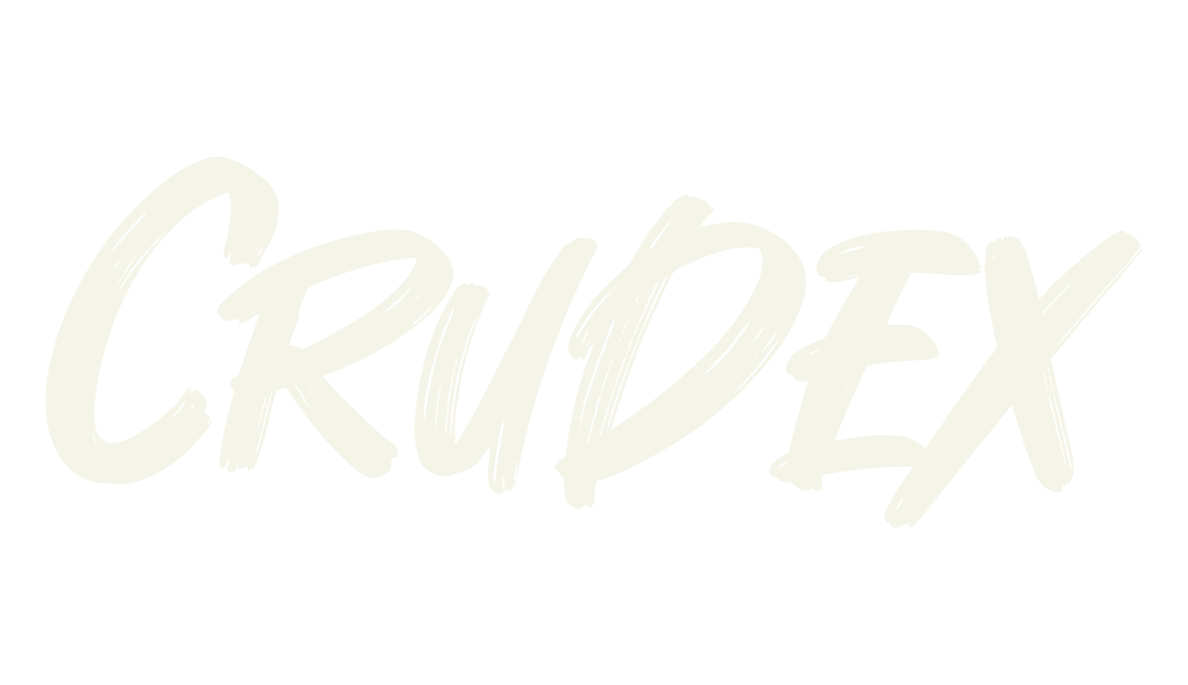 Crudex, fashion script font preview