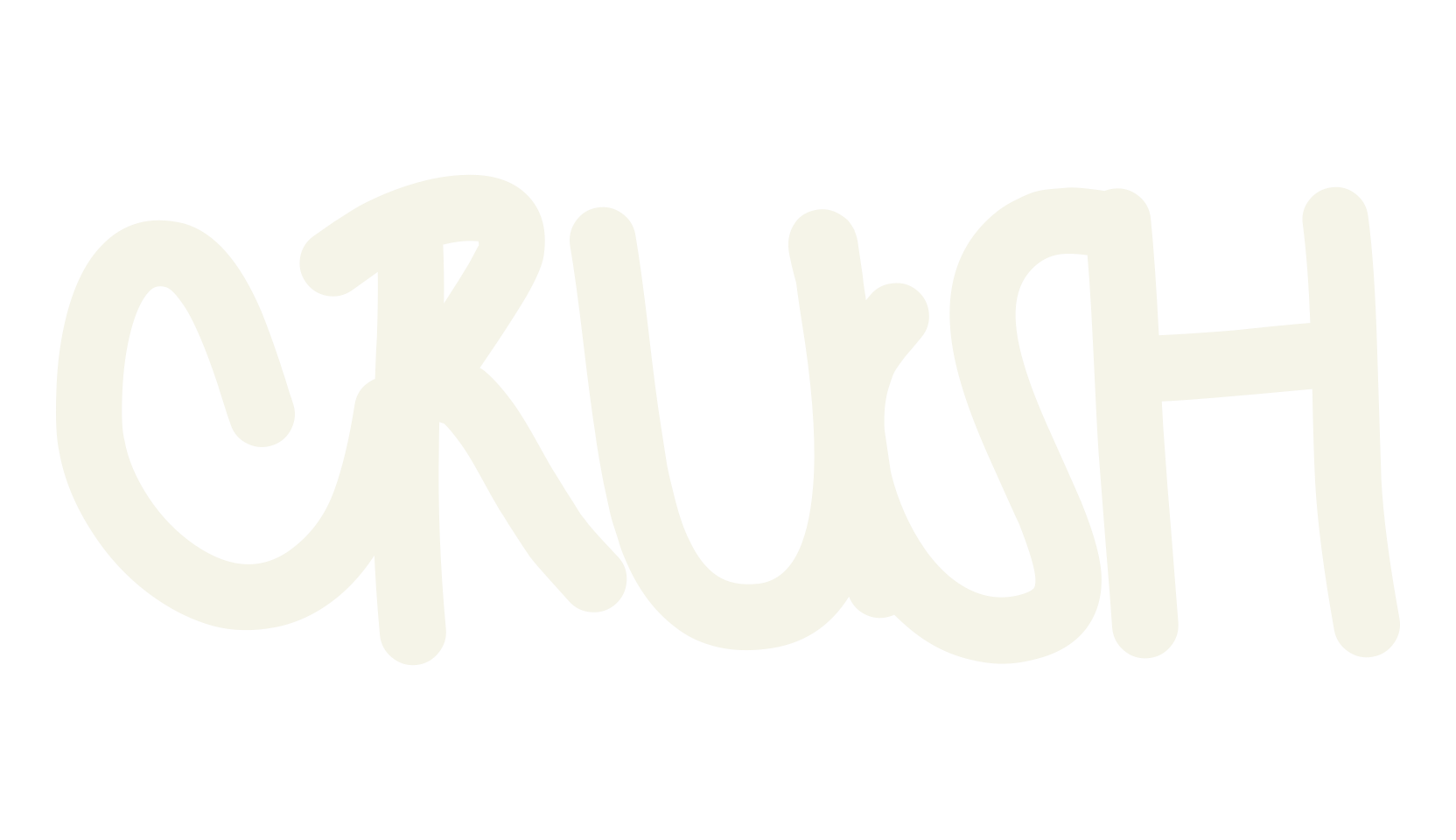 Crush, display market font preview