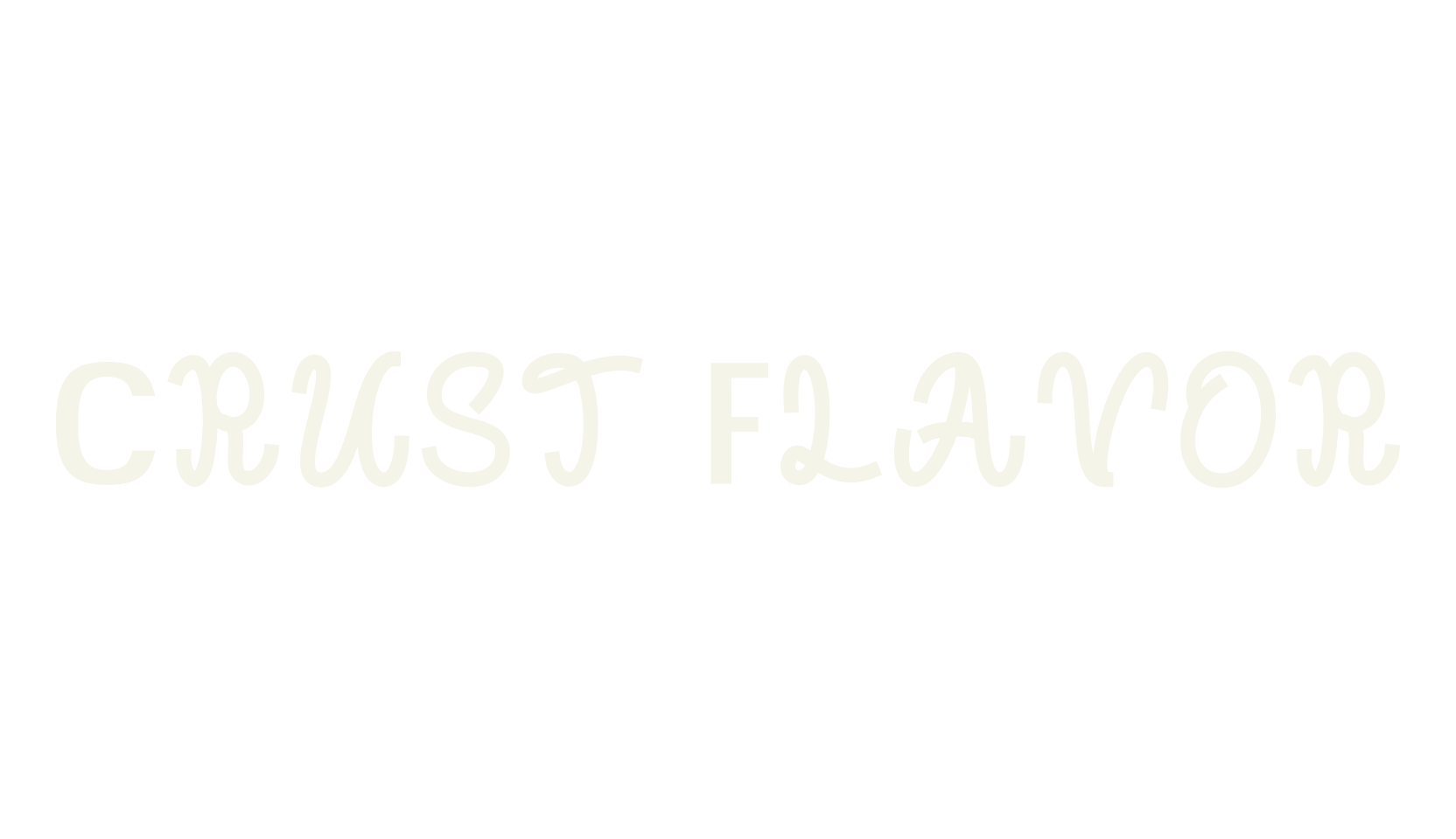 Crust Flavor, serif font preview