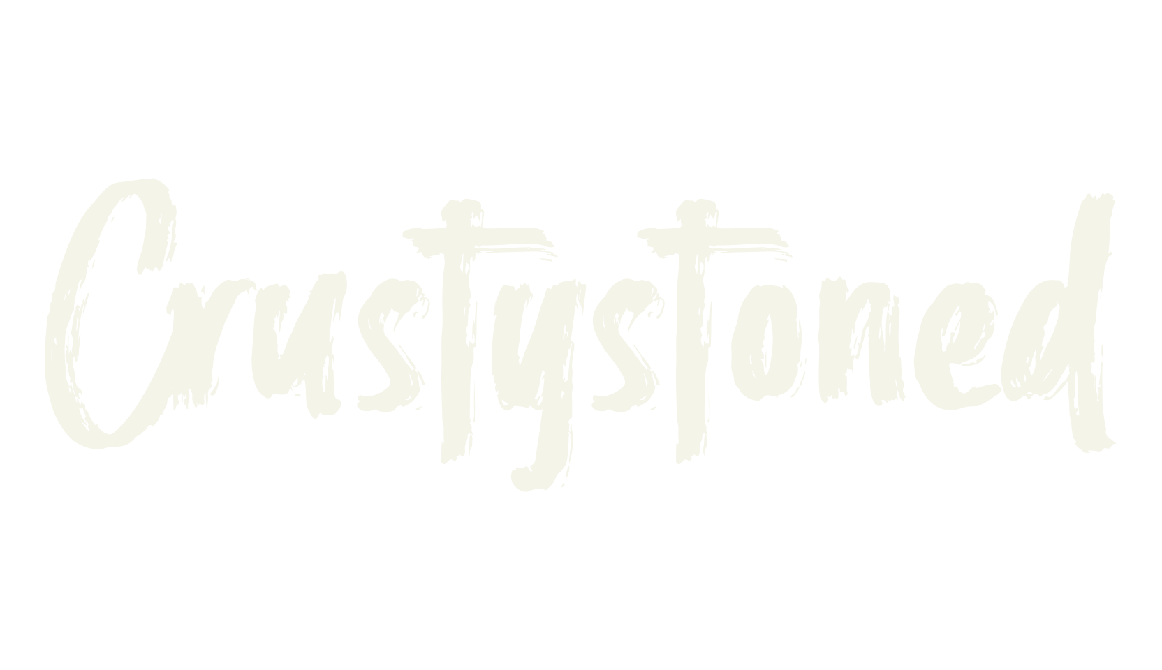 Crustystoned, brand font preview