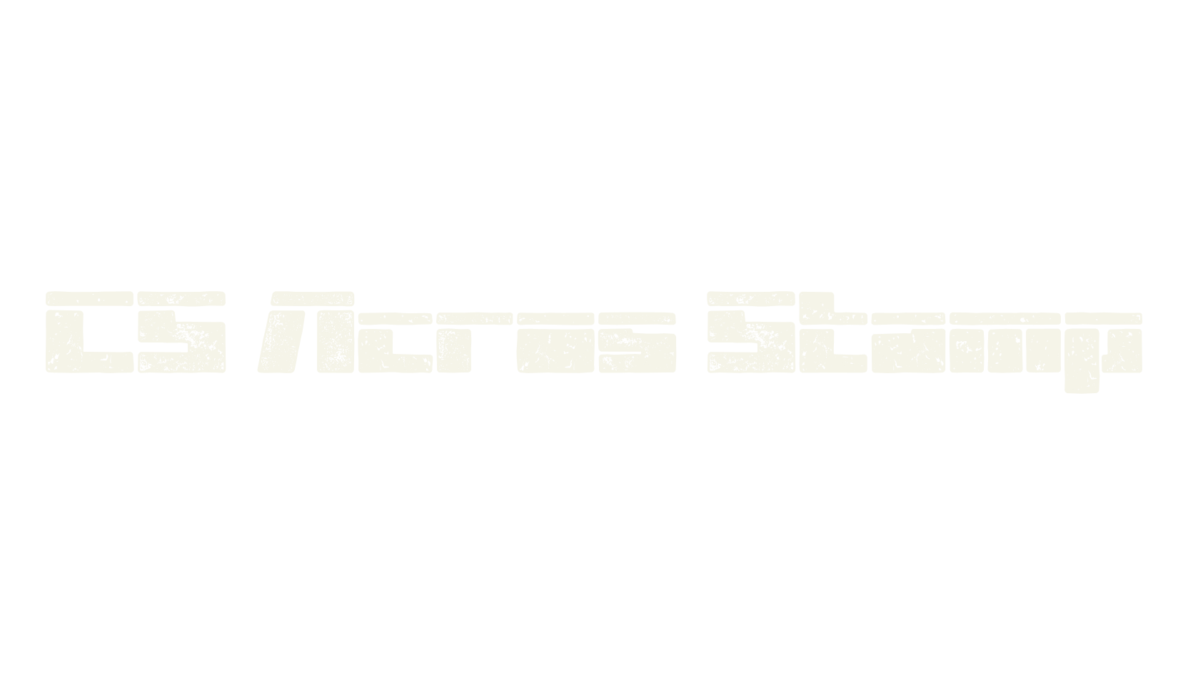 CS Acros Stamp, display market font preview
