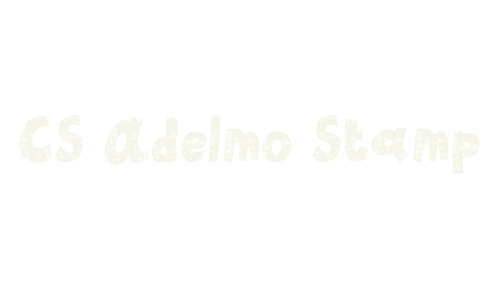 CS Adelmo Stamp, display market font preview