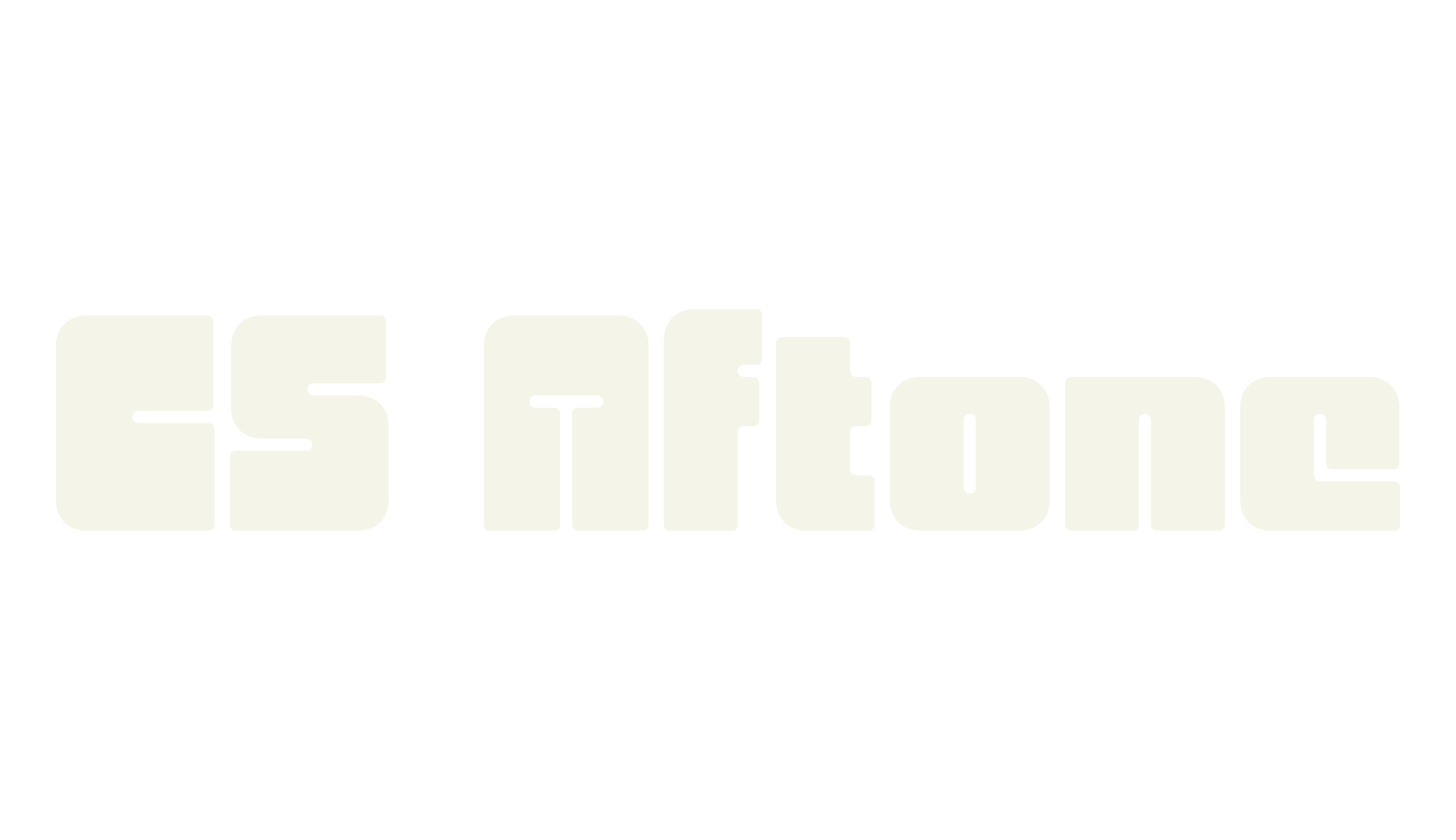 CS Aftone, bold font preview