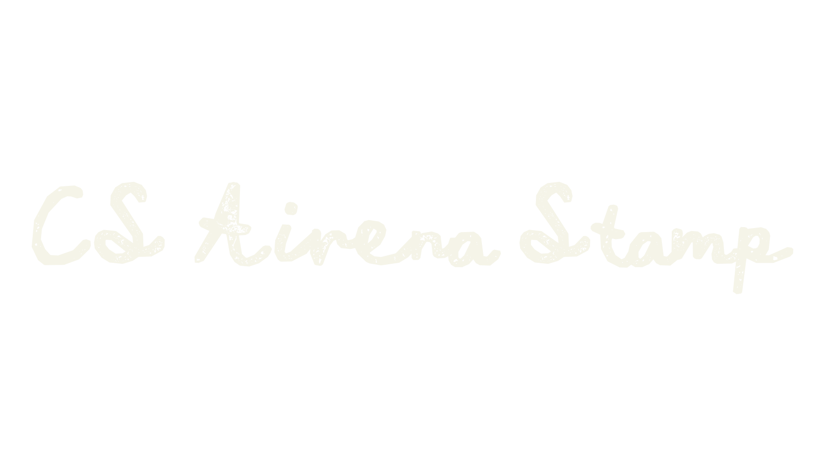 CS Airena Stamp, fashion script font preview