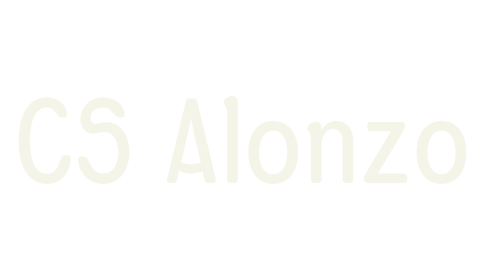 CS Alonzo, cute font preview