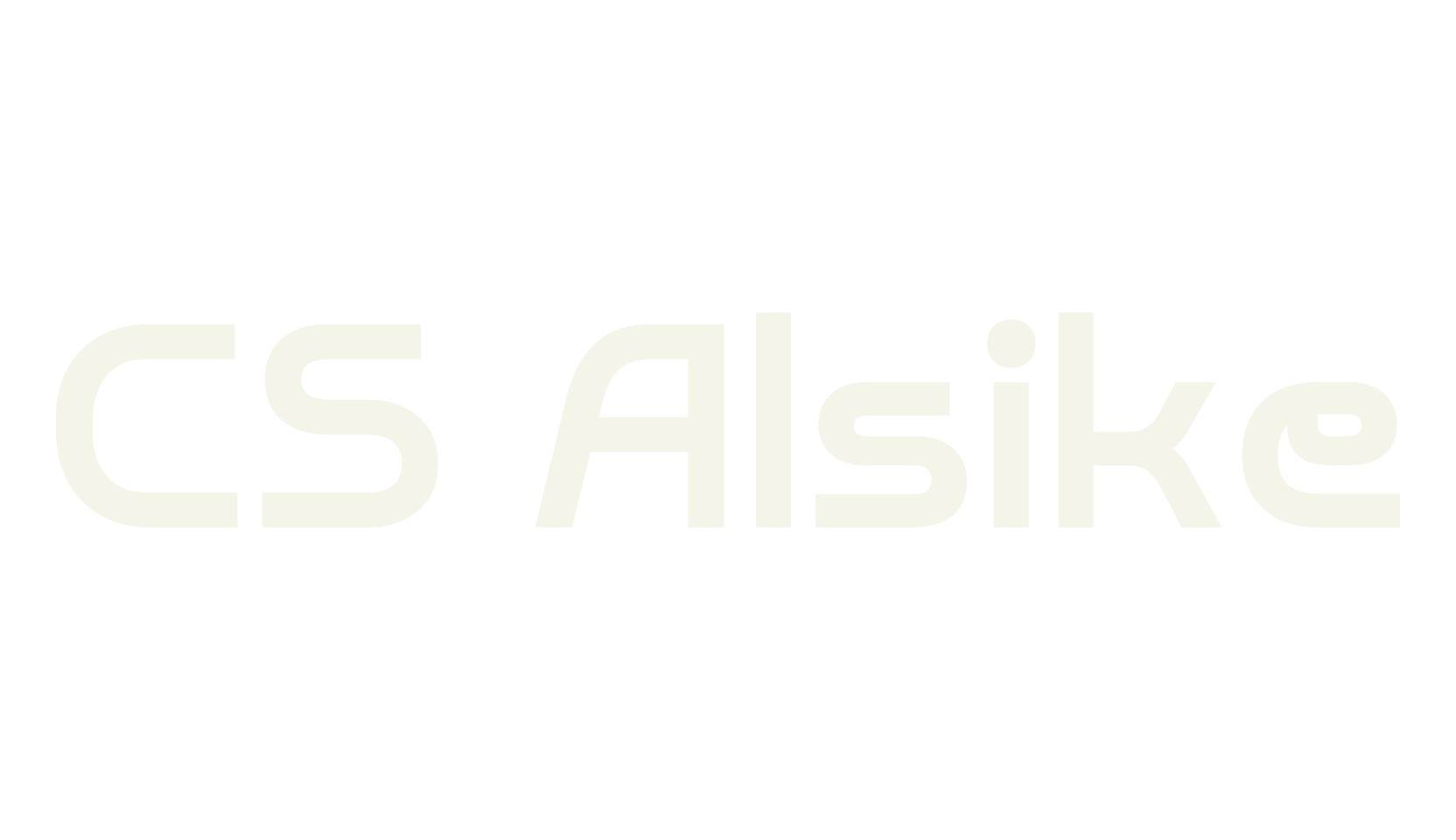 CS Alsike, tech font preview
