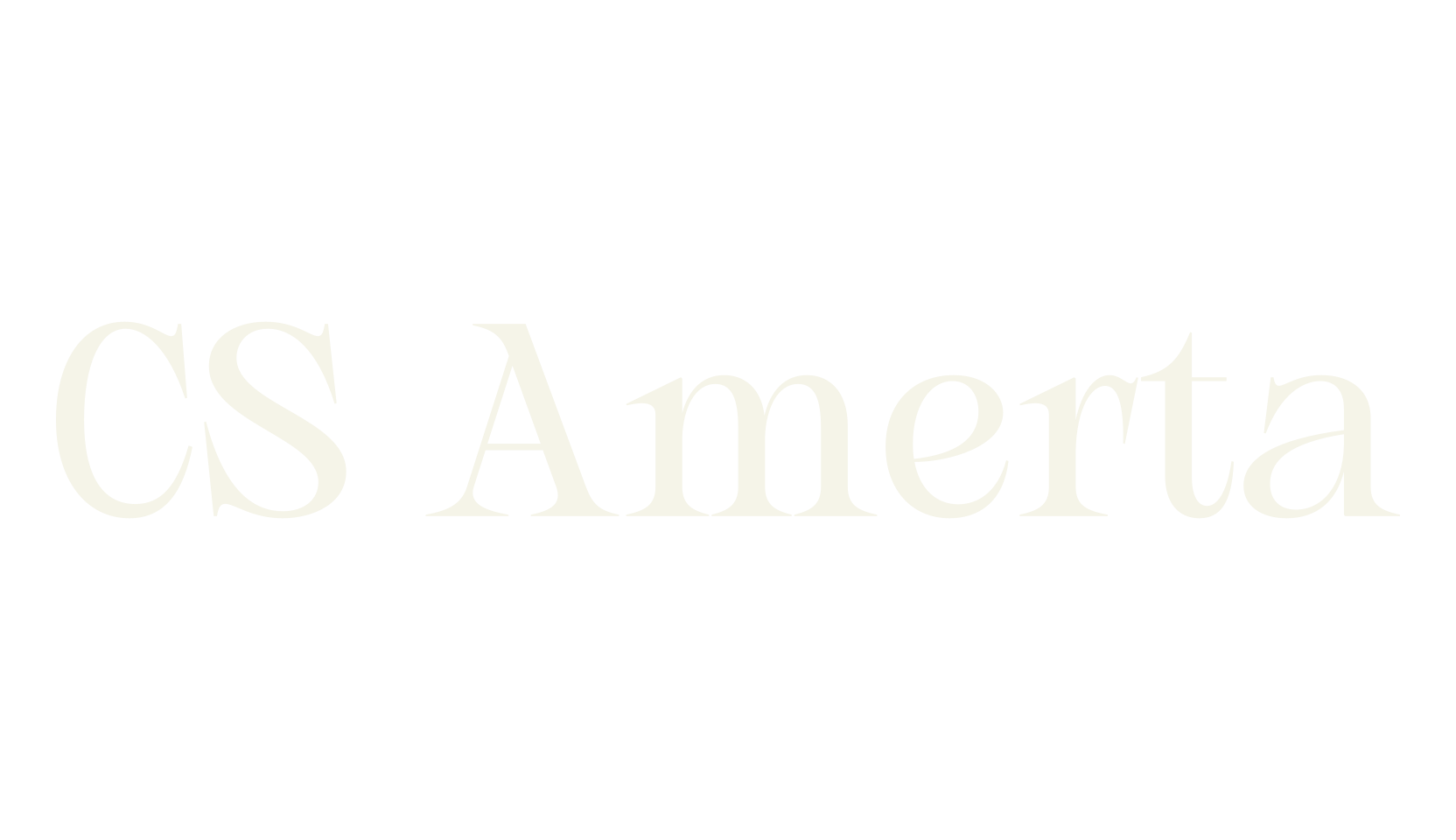 CS Amerta, beautiful font preview
