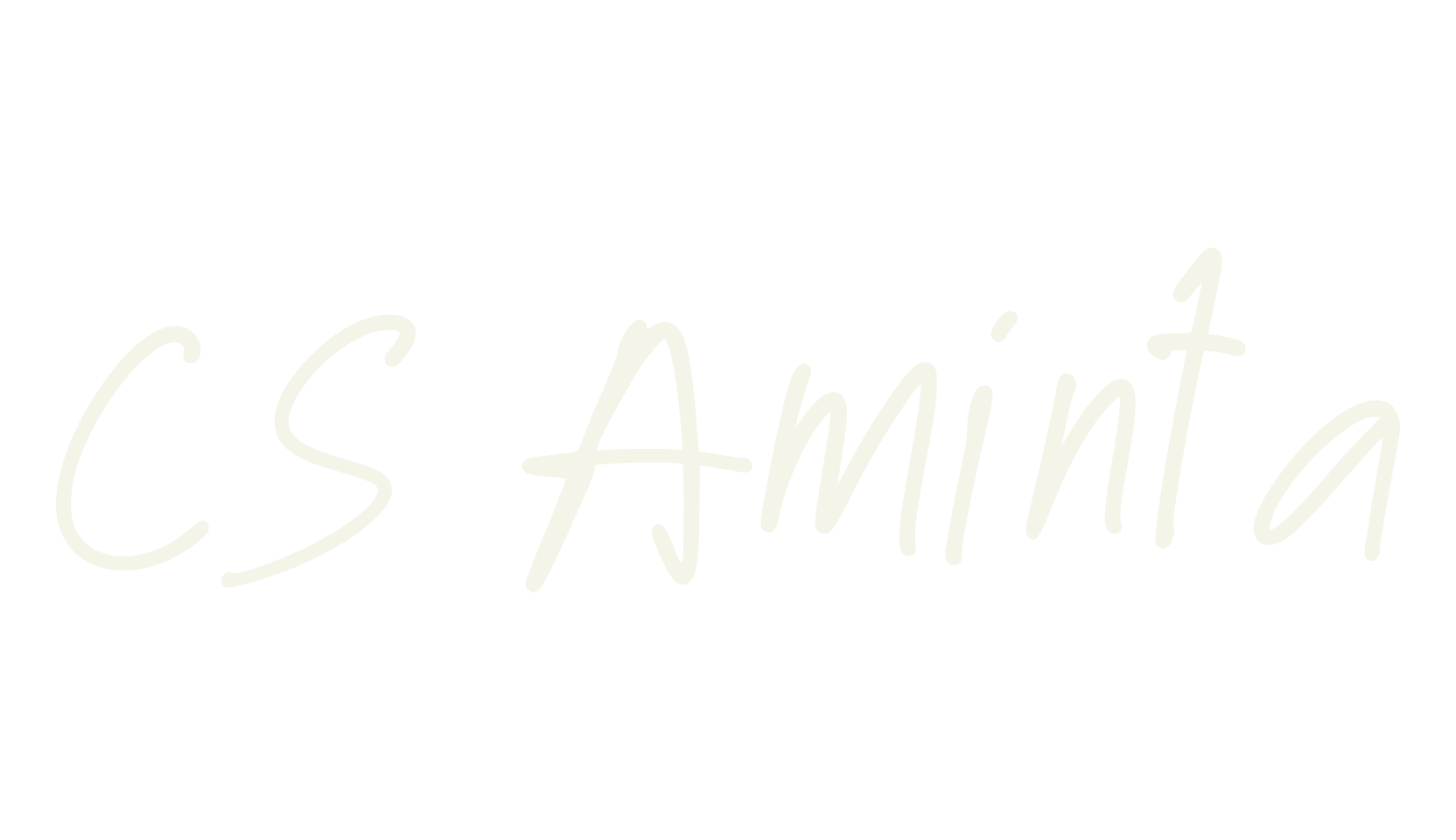 CS Aminta, letter font preview