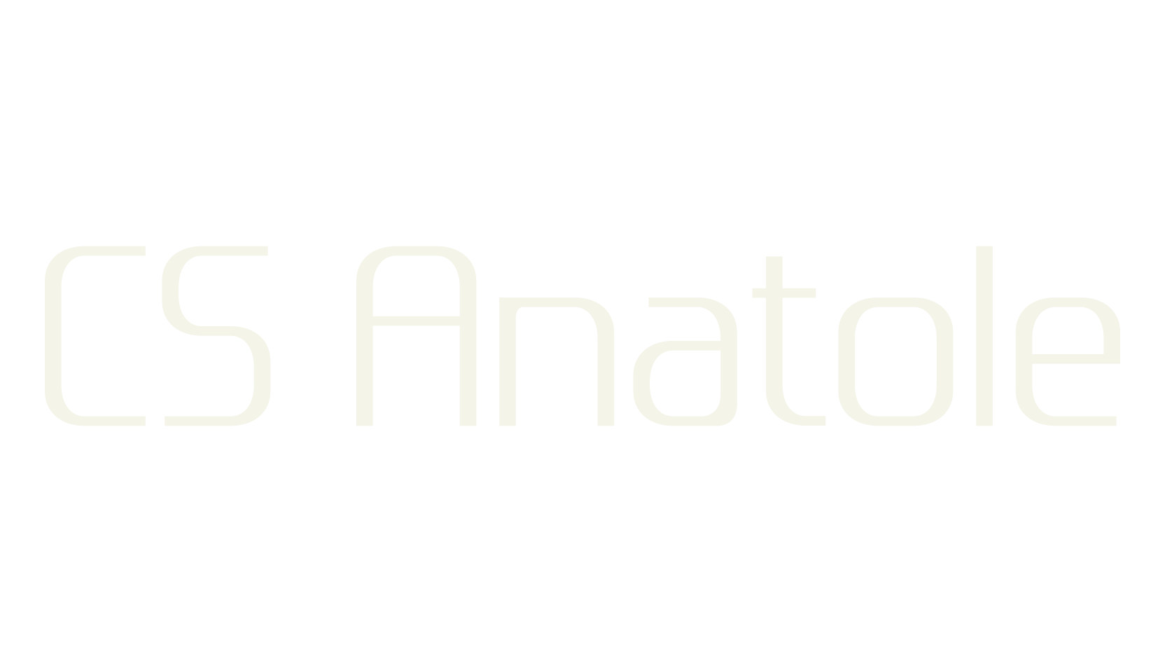 CS Anatole, modern font preview