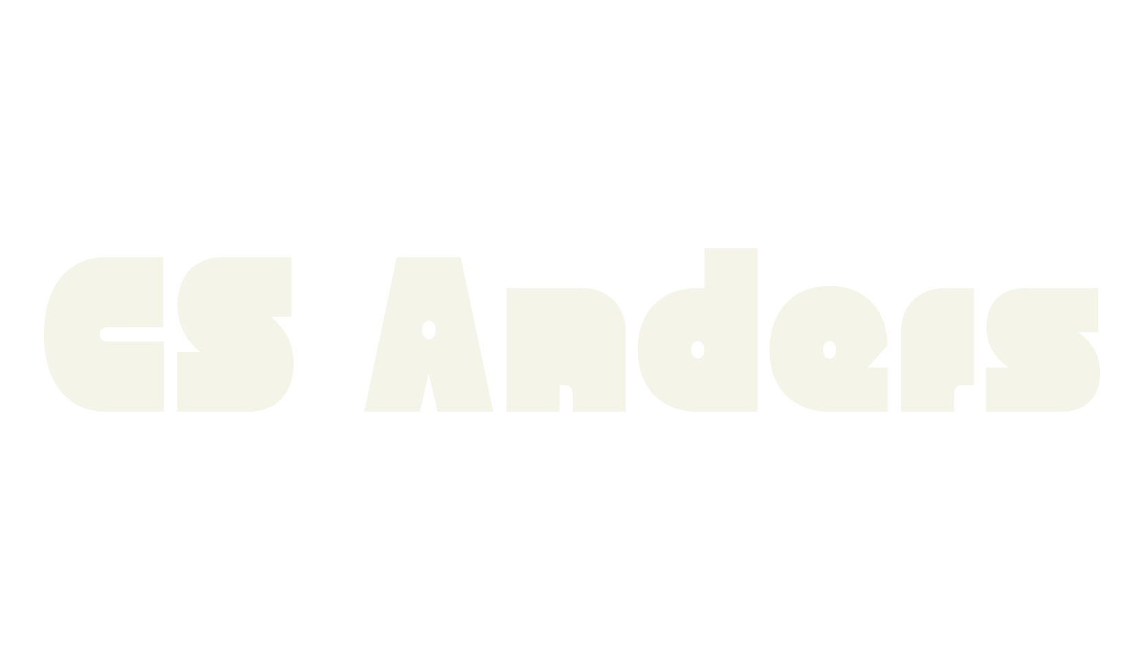 CS Anders, bold font preview