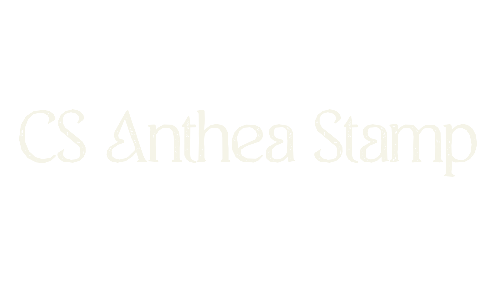CS Anthea Stamp, display market font preview
