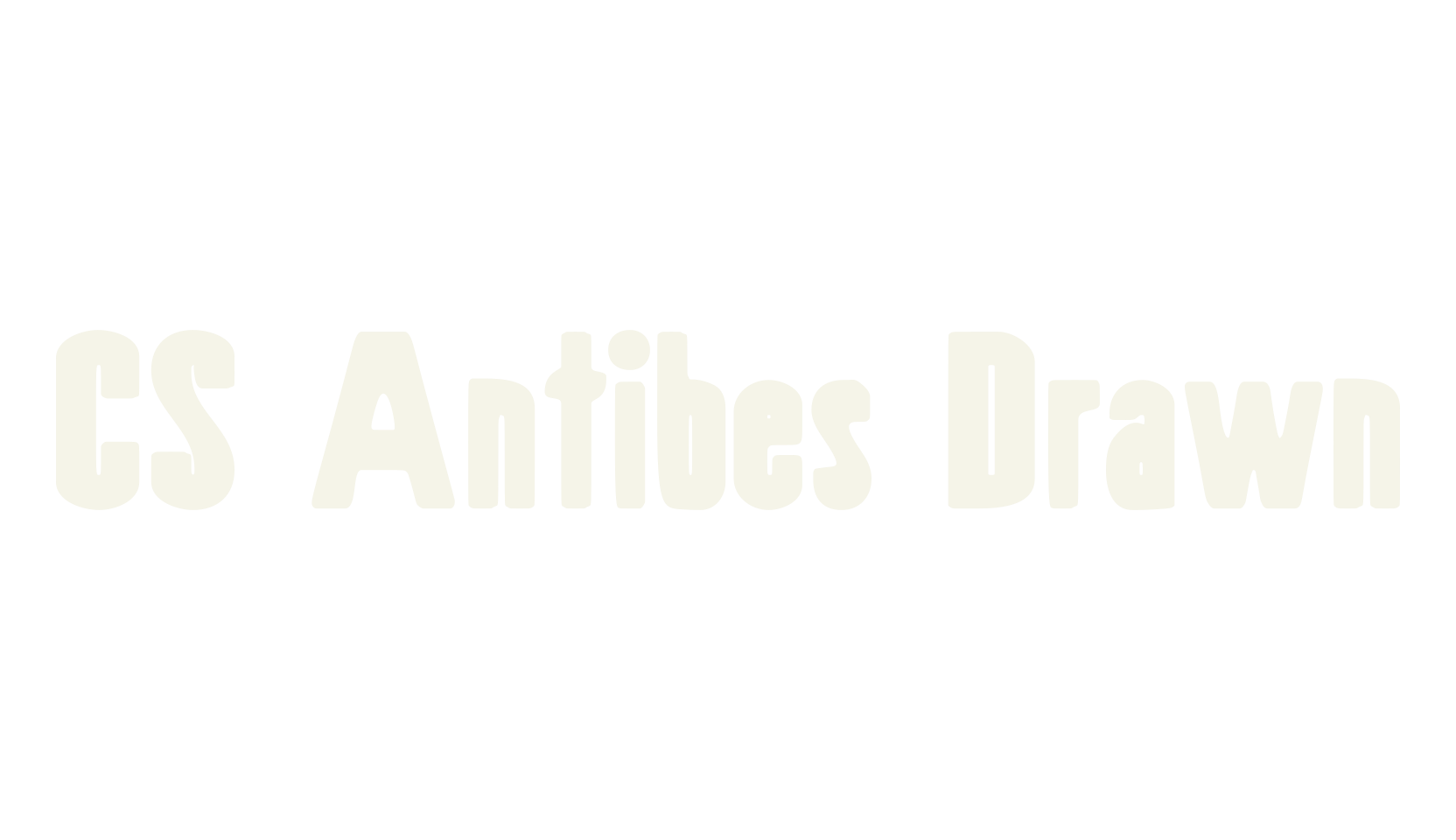 CS Antibes Drawn, display market font preview