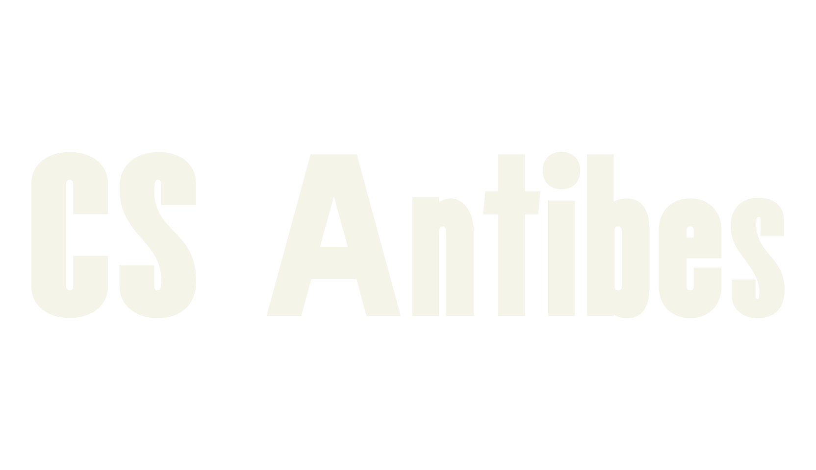 CS Antibes, thick font preview