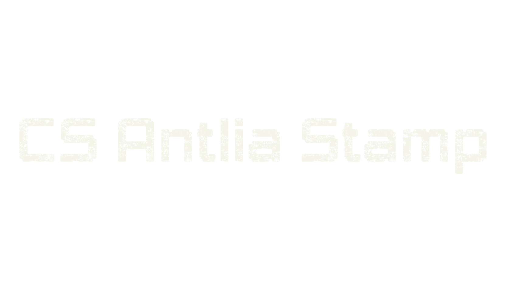 CS Antlia Stamp, display market font preview