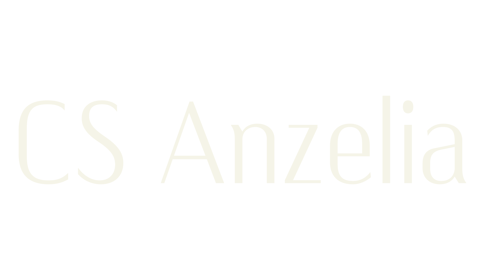 CS Anzelia, professional font preview