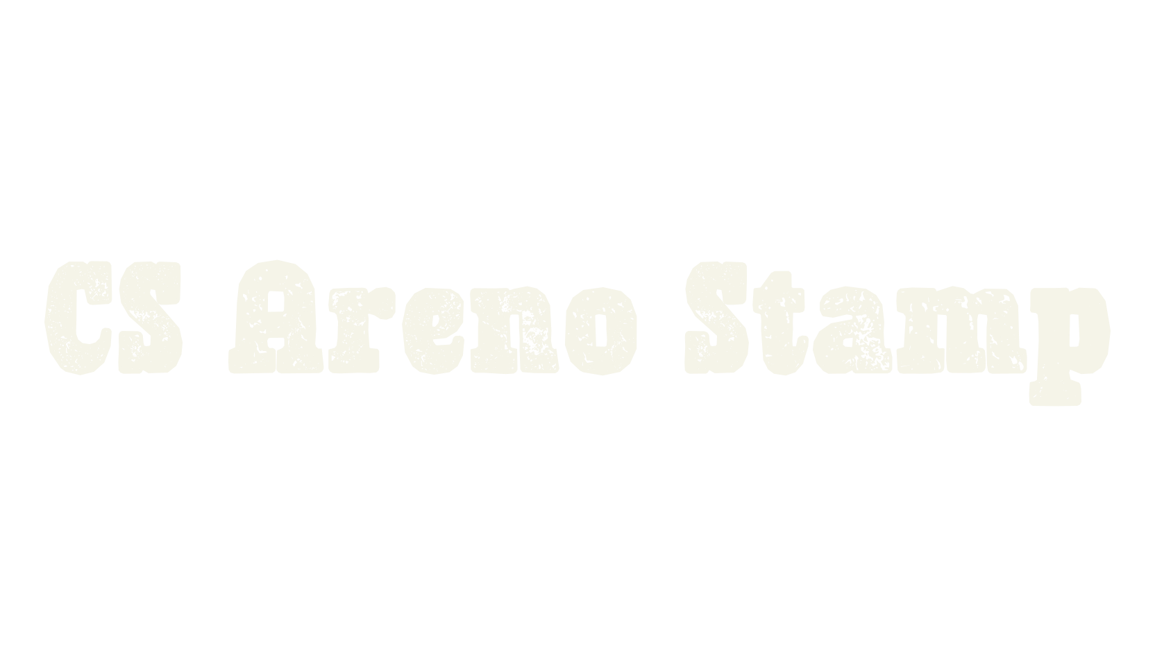 CS Areno Stamp, serif font preview