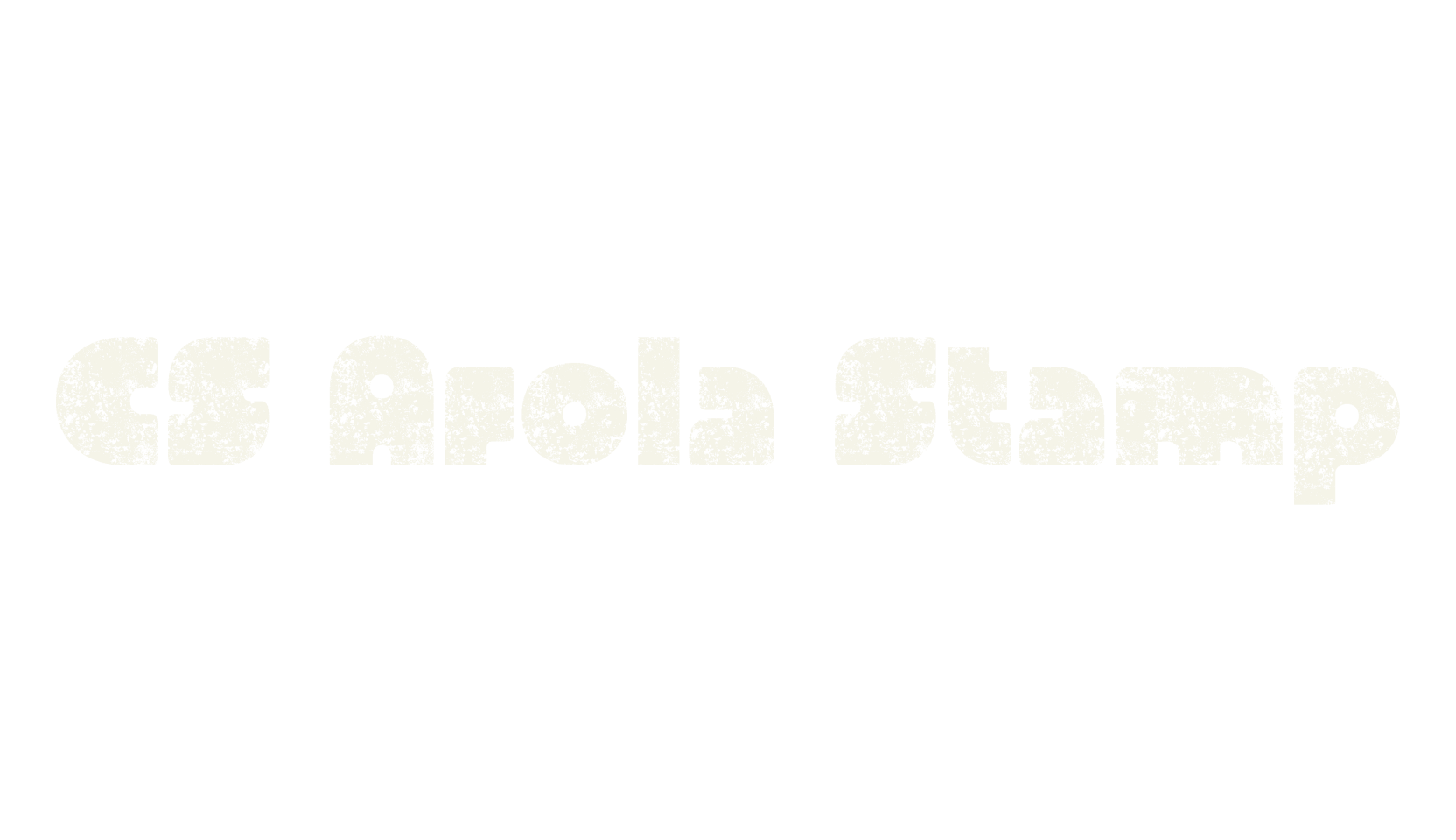CS Arola Stamp, display market font preview