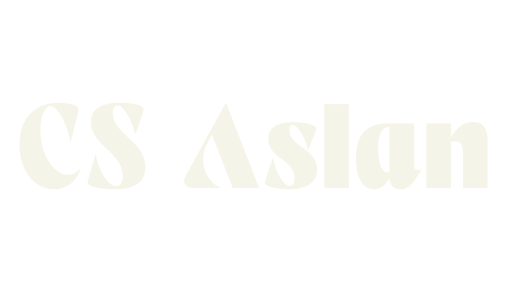 CS Aslan, bold font preview