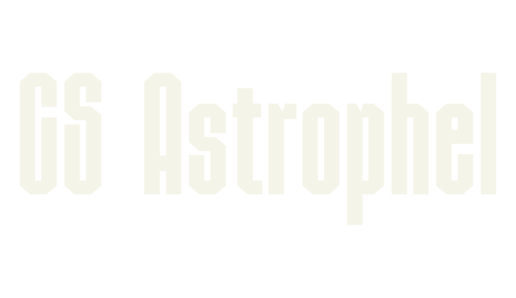CS Astrophel, condensed font preview