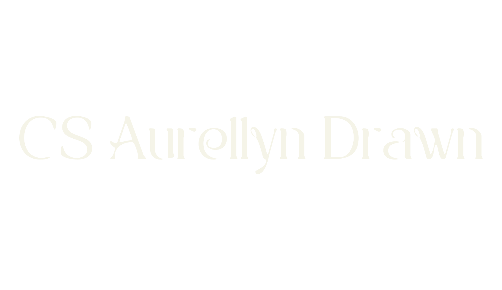 CS Aurellyn Drawn, display market font preview