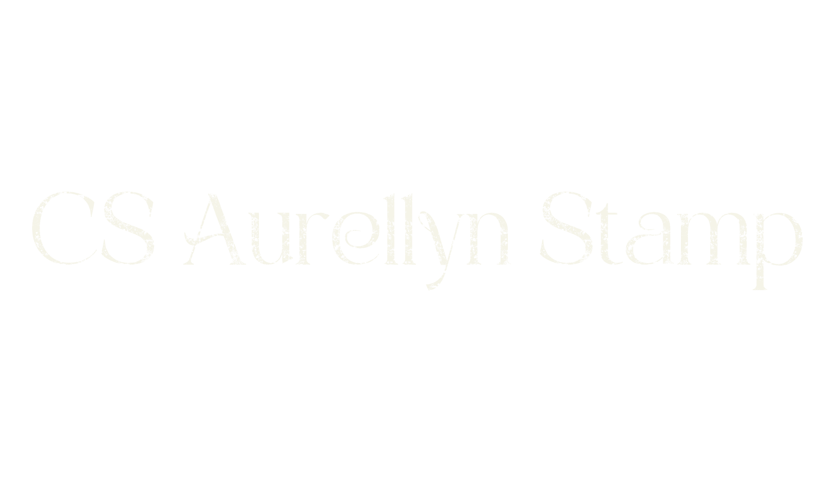 CS Aurellyn Stamp, display market font preview