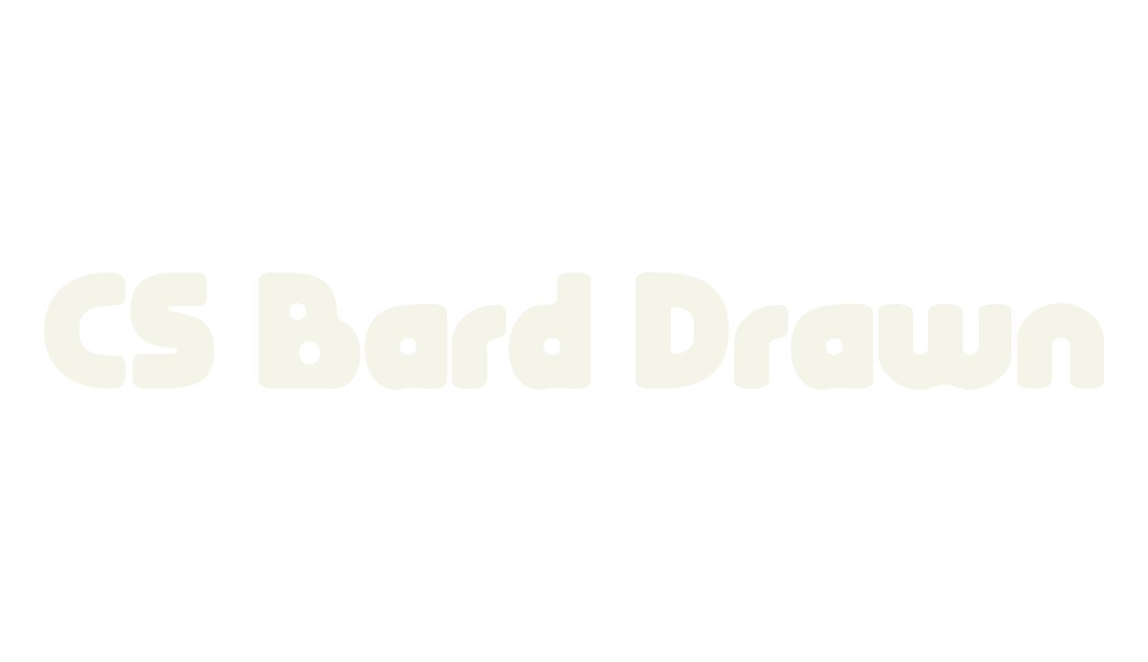 CS Bard Drawn, display market font preview