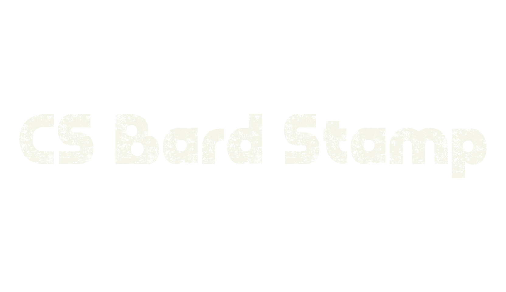 CS Bard Stamp, display market font preview