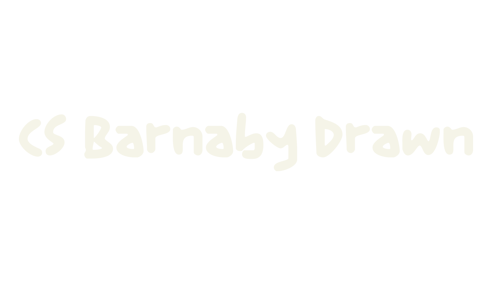 CS Barnaby Drawn, display market font preview