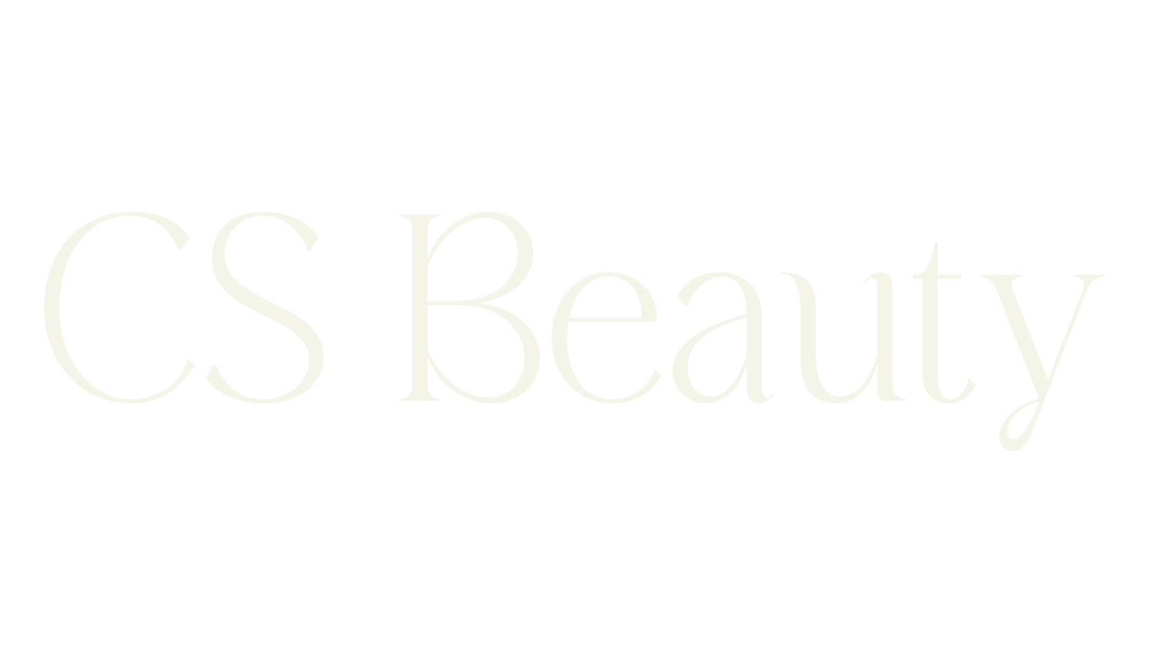 CS Beauty, poster font preview