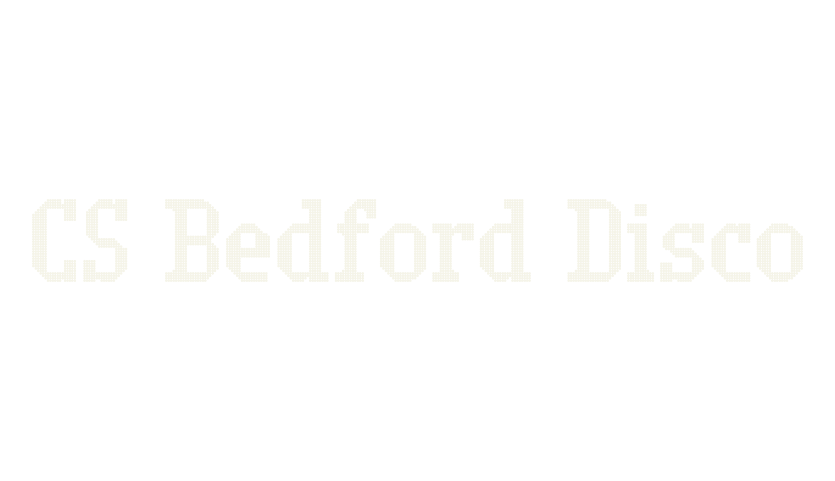 CS Bedford Disco, display market font preview