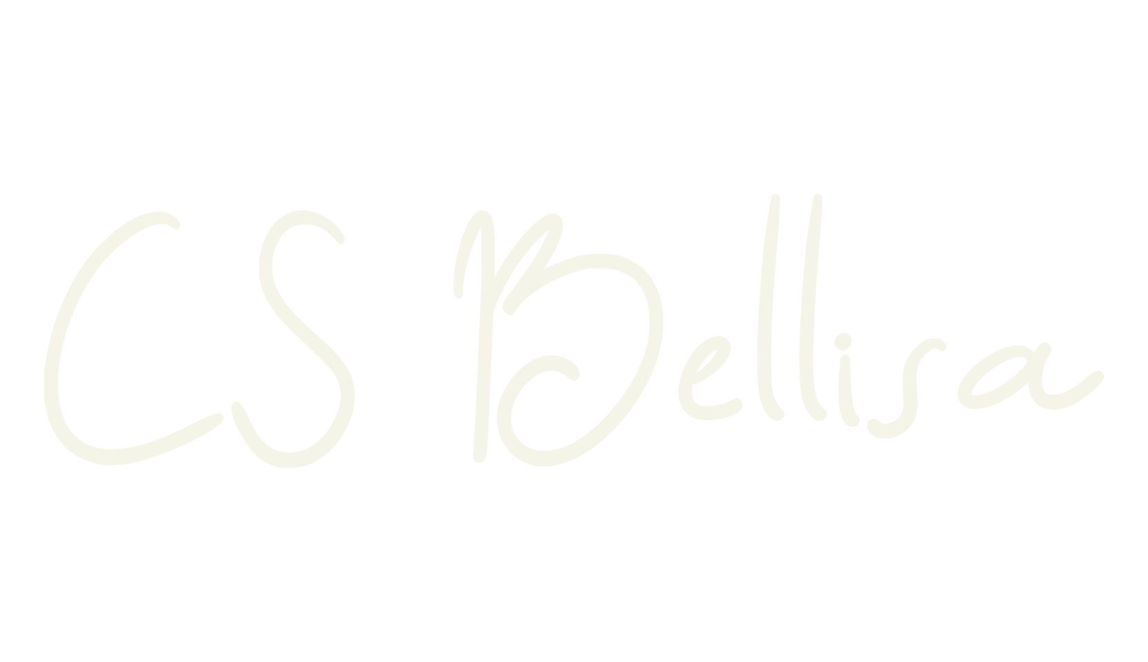 CS Bellisa, logo font preview
