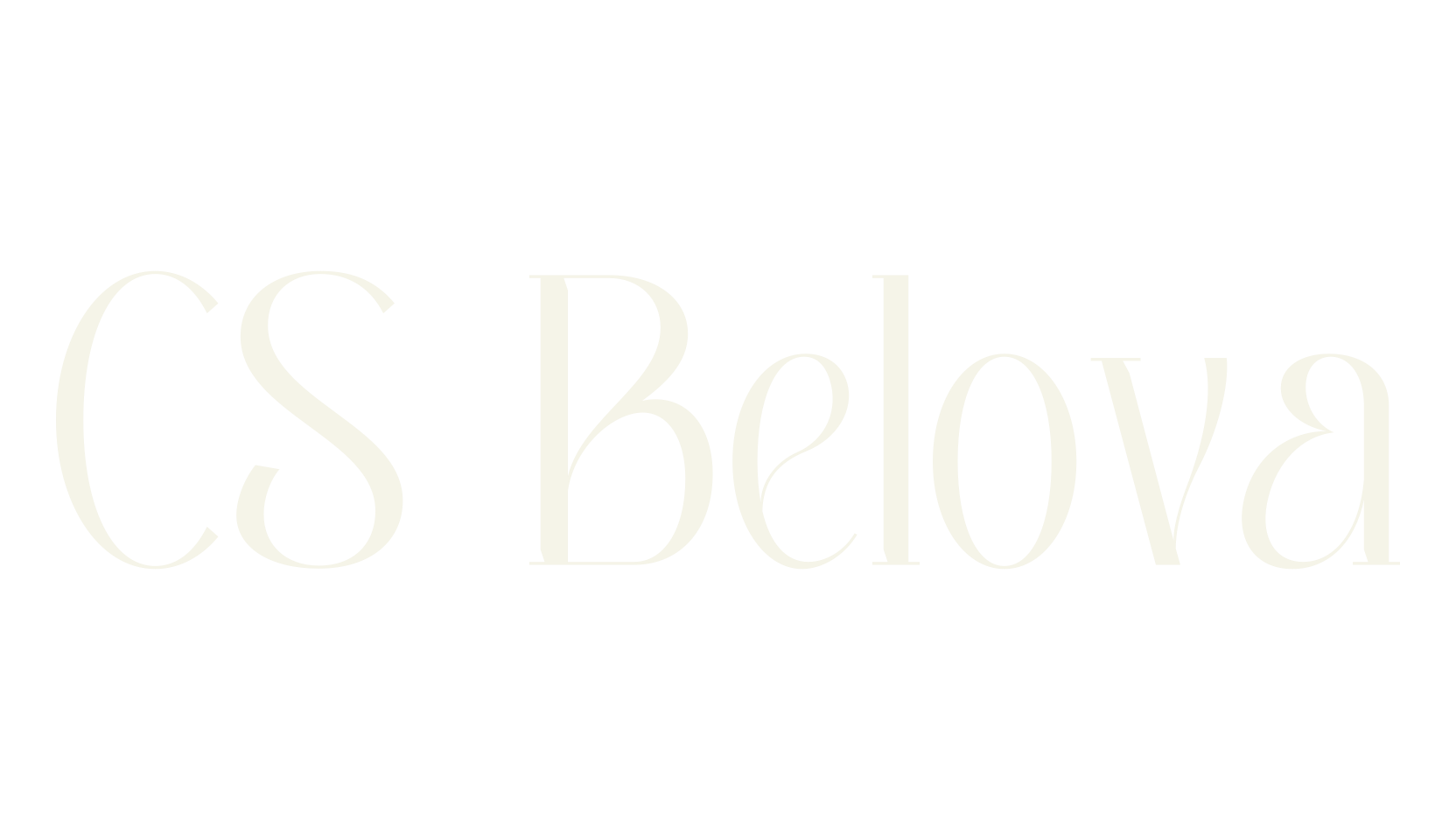 CS Belova, display market font preview