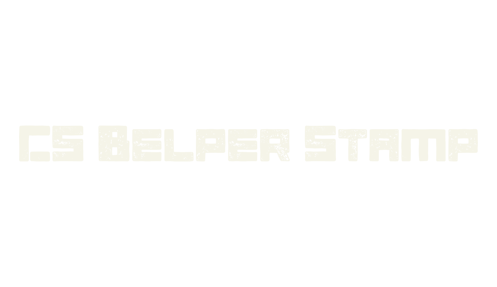 CS Belper Stamp, display market font preview