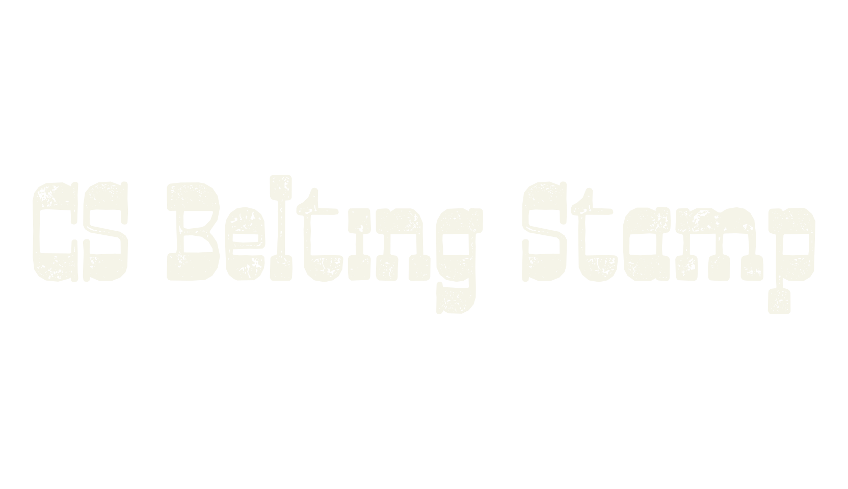 CS Belting Stamp, serif font preview